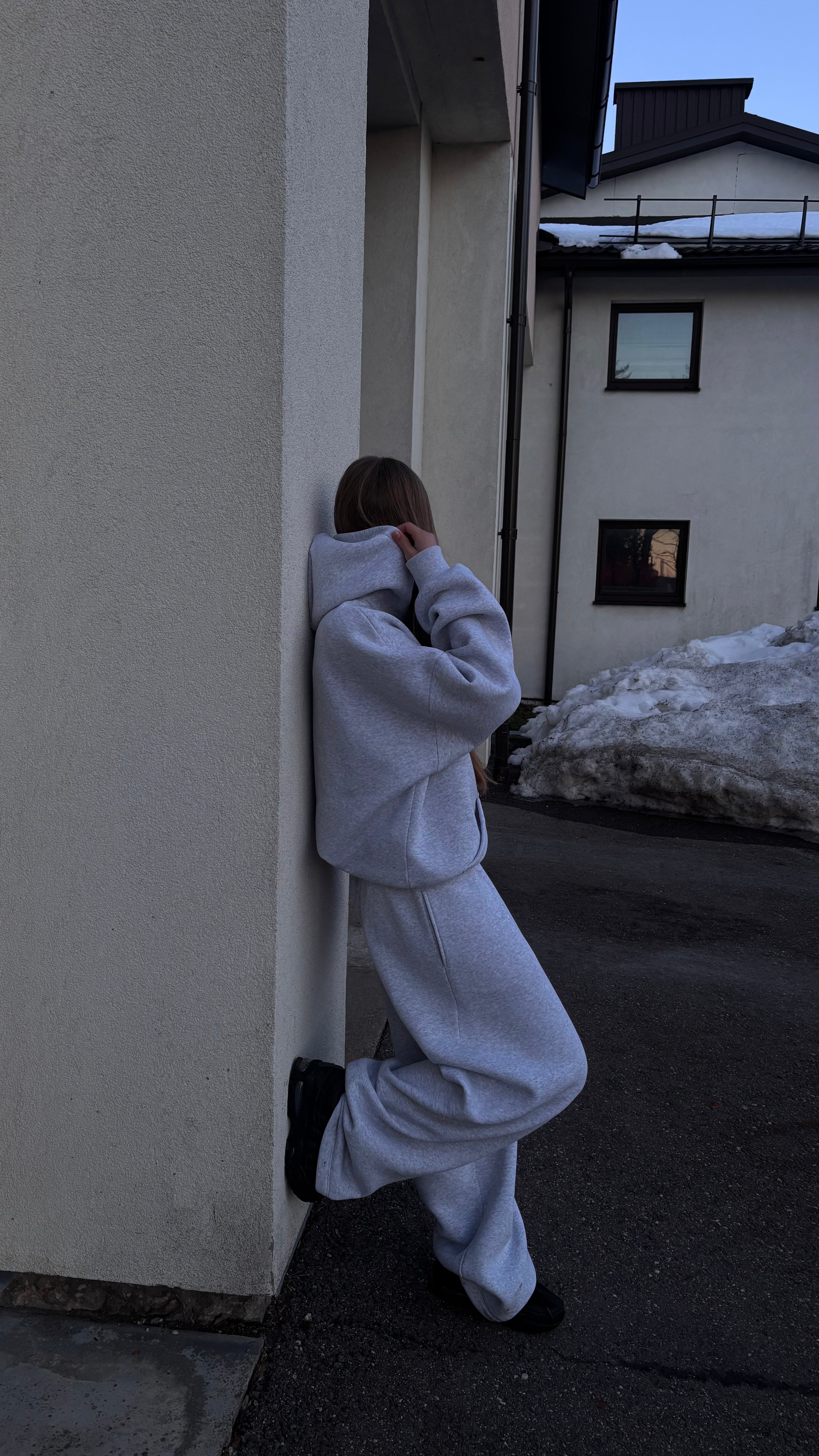 Courtivo Grey Hoodie