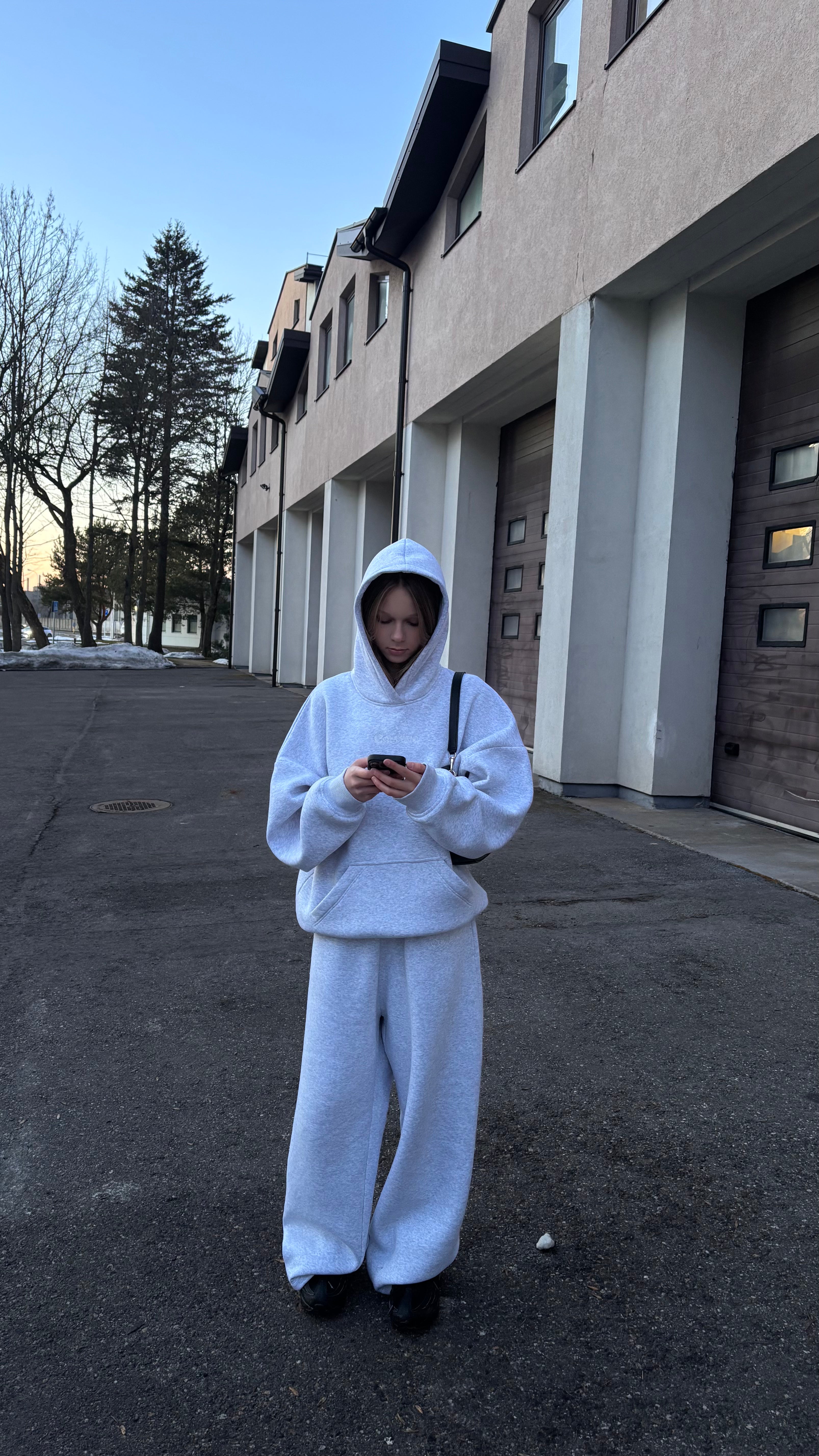 Courtivo Grey Hoodie