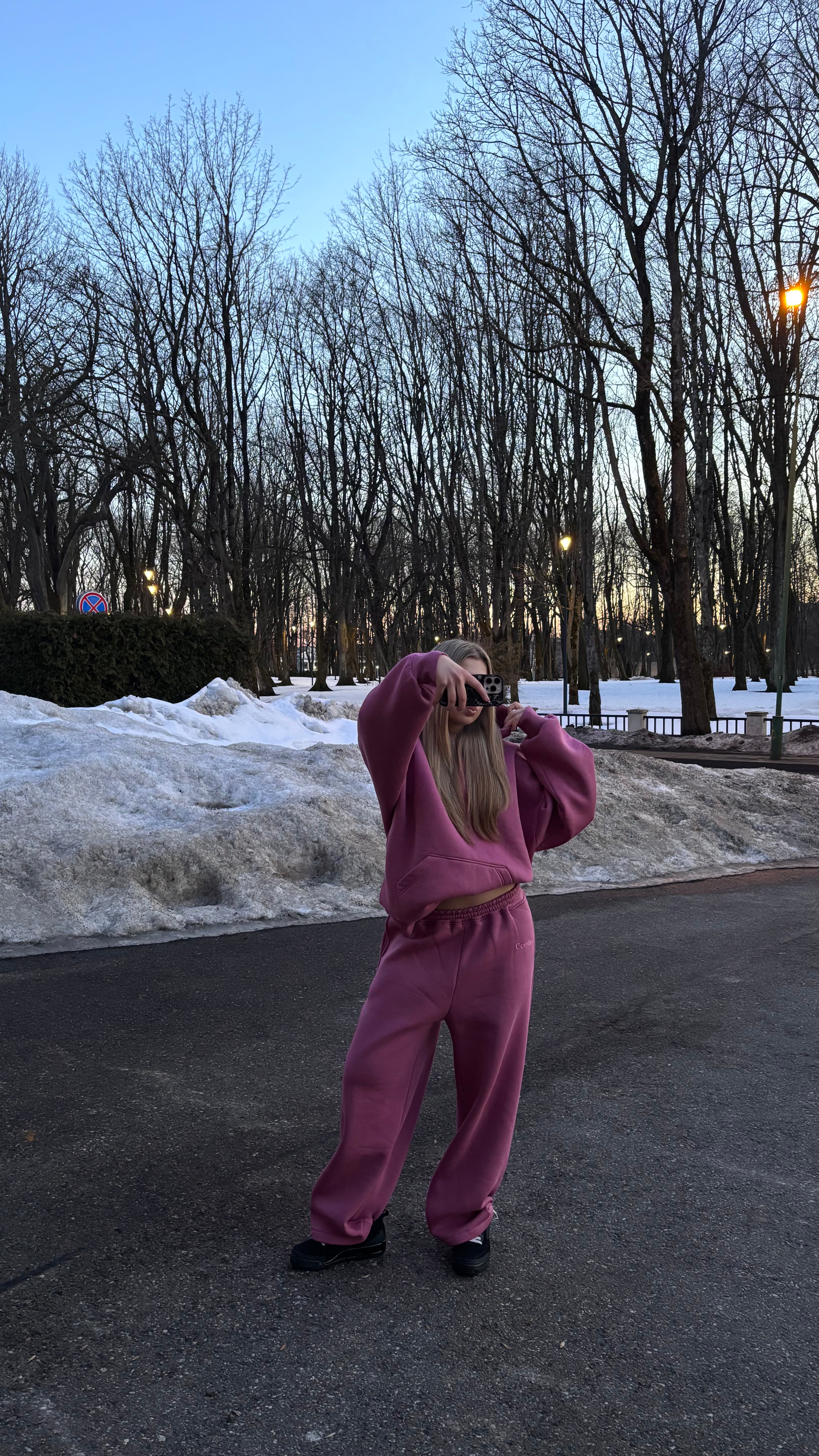 Courtivo Pink Hoodie