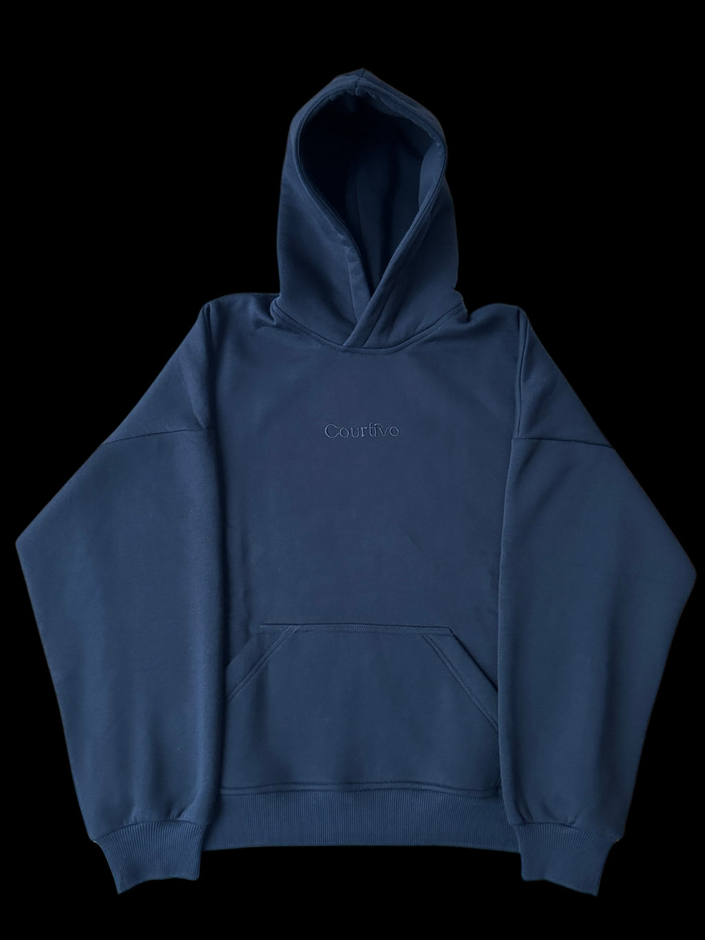 Courtivo Navy Hoodie