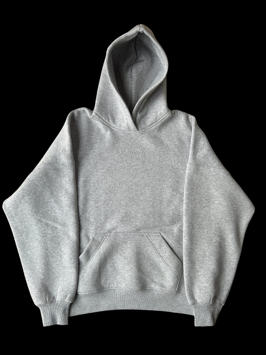 Courtivo Grey Hoodie