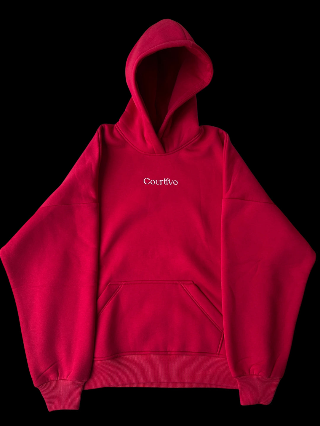 Courtivo Red Hoodie
