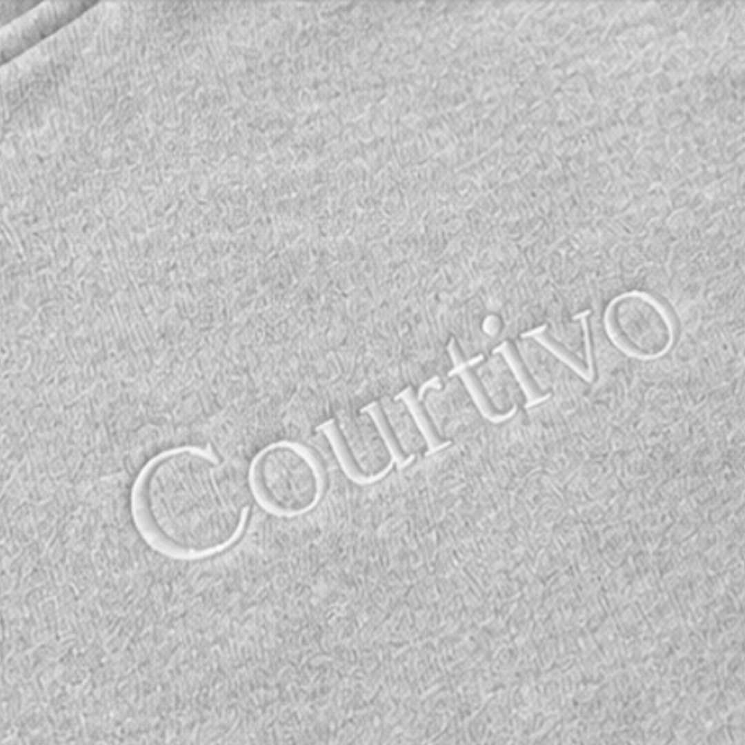 Courtivo Zip Hoodie — Grey — photo 5