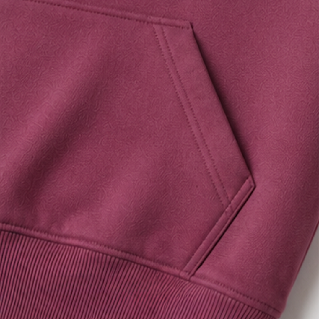 Courtivo Zip Hoodie — Pink — photo 2