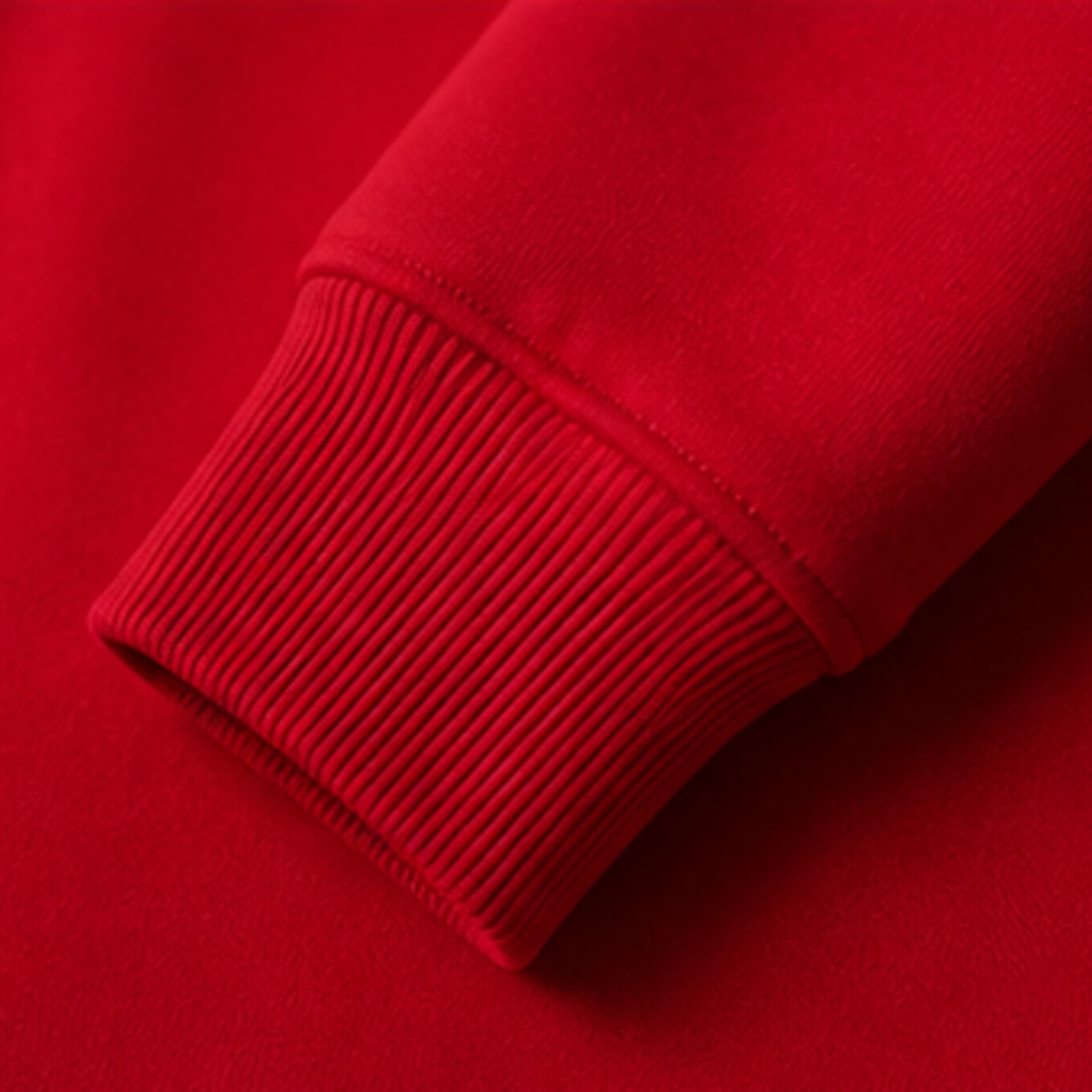 Courtivo Zip Hoodie — Red — photo 3